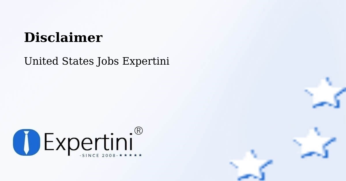Disclaimer – Cumming - United States Jobs Expertini