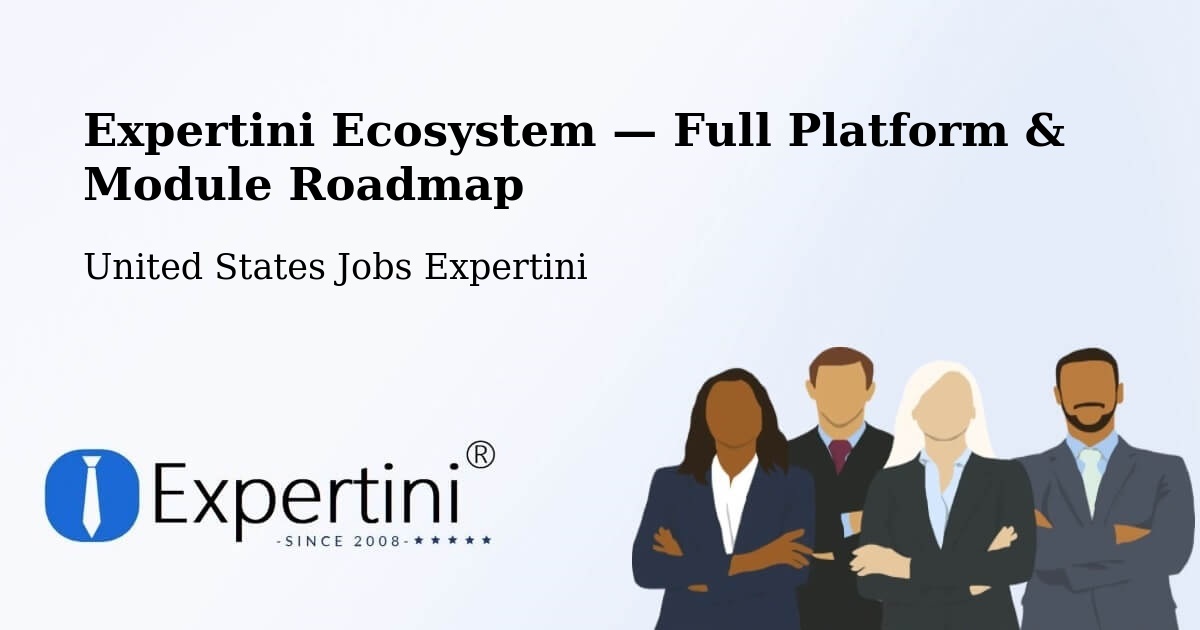 Expertini Ecosystem — Full Platform & Module Roadmap – Cumming